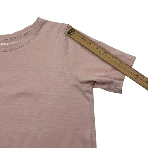 Faherty Sunwashed Crew‎ Tee Peach Whip - Picture 8 of 11